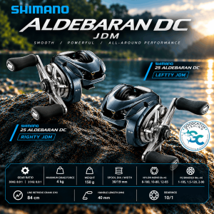 SHIMANO 25 ALDEBARAN DC JDM BAITCASTING REEL (31XG, 30XG) MODEL