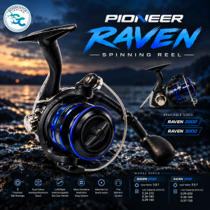 Pioneer Raven Spinning Reel