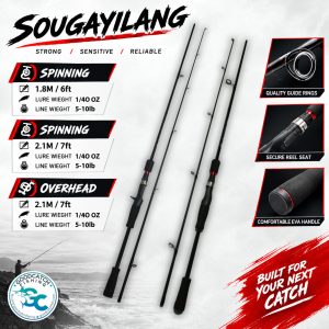 SOUGAYILANG FISHING ROD - STRONG, SENSITIVE, & RELIABLE!